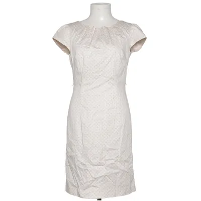 Robe (Beige, Blanc) de Comma Coton, Élasthane