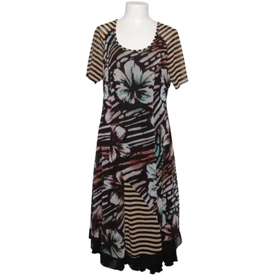 Kjole (Sort, Beige, Flerfarvet) fra No1 Polyester, Viscose