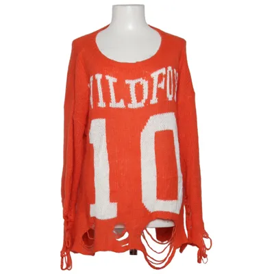 Sweater (Orange, White) from Wildfox Acrylic, Polyamide, Viscose, Wool