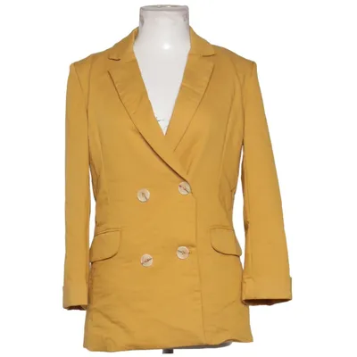 Blazer (Gul) fra Andy & Lucy Bomuld, Elastan, Viscose