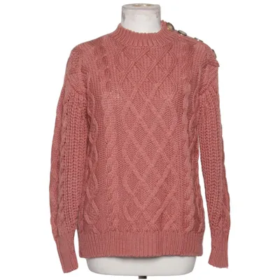 Sweater (Pink) from La Maille Sézane Acetate, Cotton, Merino wool