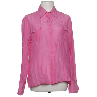 Shirt (Roze) van Passport Katoen, Zijde
