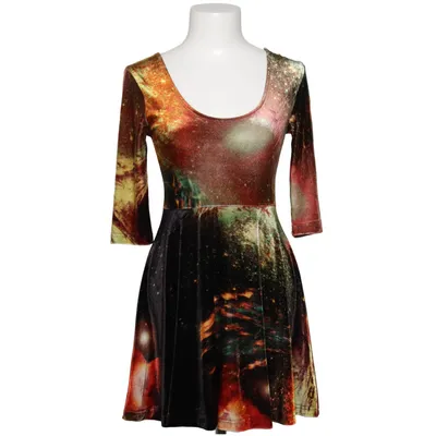 Jurk (Zwart, Meerkleurig) van Evil Twin Elastaan, Polyester
