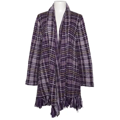 Kofta (Lila, Svart, Flerfärgad) från Public Akryl, Polyester, Ull