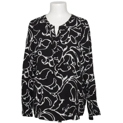 Blouse (Black, White) from Street One Viscose