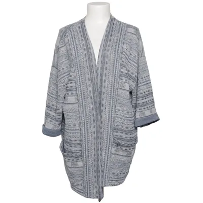Cardigan (Blue, White) from Yessica Cotton, Polyester, Viscose