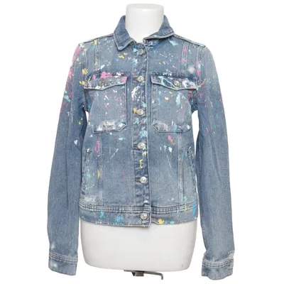 Denim jacket (Blue, Multicolored) from Mango Denim & Tees Cotton