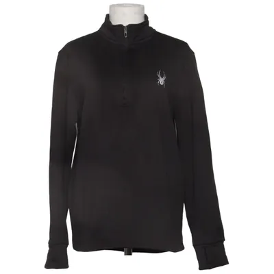 Fleecetröja (Svart) från Spyder Elastan, Polyester