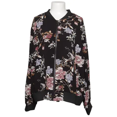 Bomberjakke (Sort, Flerfarvet) fra ONLY Carmakoma Genanvendt polyester
