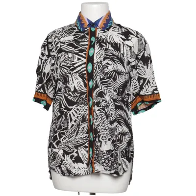 Short sleeve shirt (Black, White, Multicolored) from Peace + Chaos Linen, Tencel