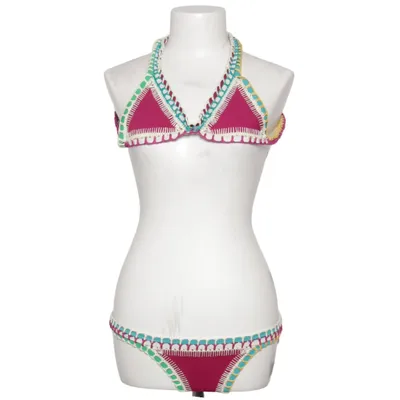 Bikini (Violet, Multicolore) de Kiini Coton, Élasthane, Polyamide, Polyester