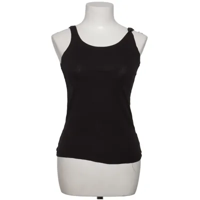 Tanktop (Zwart) van Janina Stretch Katoen, Elastaan