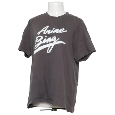 T-shirt (Grau) von Anine Bing Baumwolle
