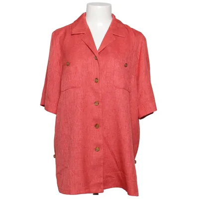 Short sleeve shirt (Red, Pink) from Marcona Polyester