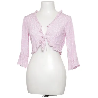 Wickelbluse (Pink) von Pamela x NA-KD Viskose