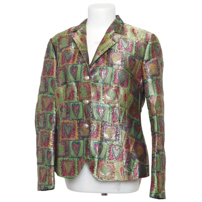 Blazer (Grøn, Flerfarvet) fra Windsor Acetat, Polyester, Silke, Viscose