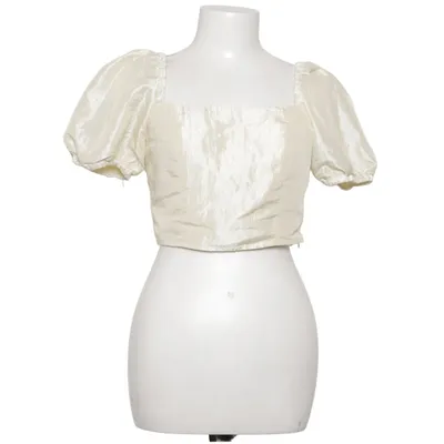 Crop top (White) from Urban Outfitters Polyamide, Polyester