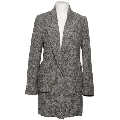 Coat (Gray, Black) from Dolce & Gabbana Acrylic, Polyester, Viscose, Wool