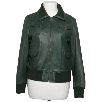 Läderjacka (Collector) från IKKS Bomull, Skinn, Polyester
