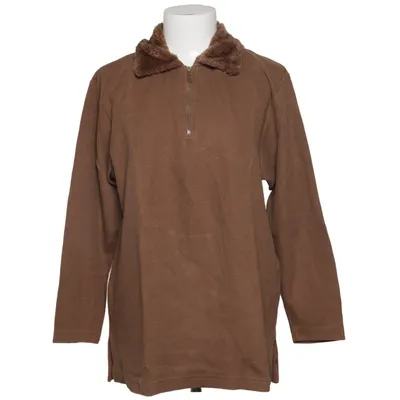 Fleece sweater (Brown) from Giani Feroti Cotton