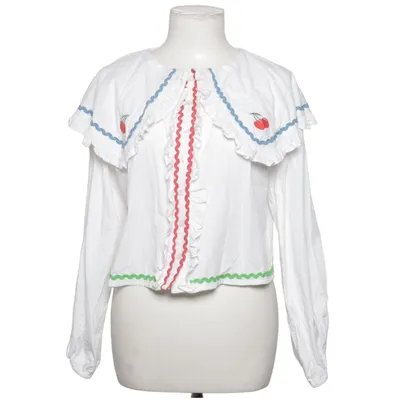Blouse (White, Multicolored) from Neon Rose Cotton