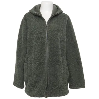 Fleece jacket (Green) from Oysho Polyester