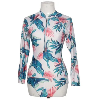 Combinaison de sport (Blanc, Bleu, Rose) de Aonihua Élasthane, Polyamide, Polyester