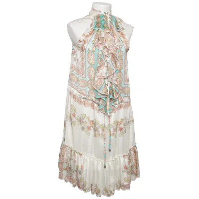 Dress (Multicolored, Beige) from Just M