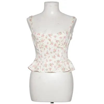 Crop top (Vit, Rosa, Grön) från Bershka