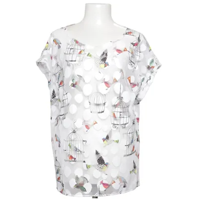 Top (Hvid, Flerfarvet) fra Doris Streich Polyester