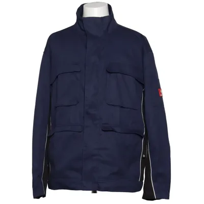 Work jacket (Blue, Black) from Engelbert Strauss Cotton, Polyester