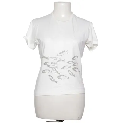 T-shirt (White) from JP Collection Elastane, Viscose