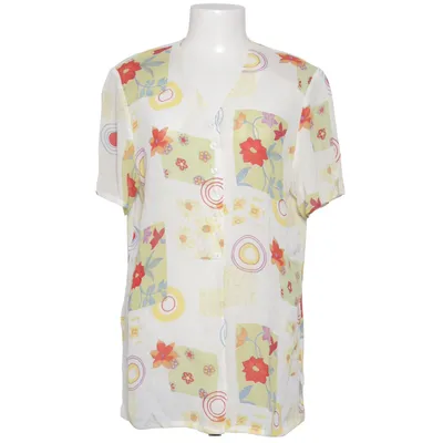 Short sleeve shirt (White, Multicolored) from Die Lingener Viscose