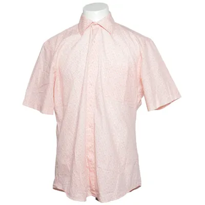 Short sleeve shirt (Orange, White) from Rover & Lakes Cotton