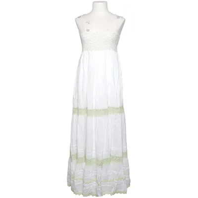 Robe longue (Blanc, Vert) de Magic Woman