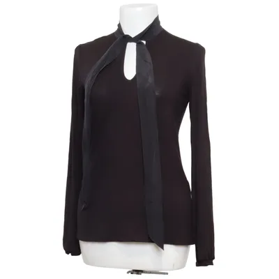 Top (Sort) fra Hallhuber Elastan, Silke, Viscose