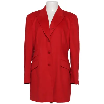 Blazer (Red) from Escada Elastane, Viscose