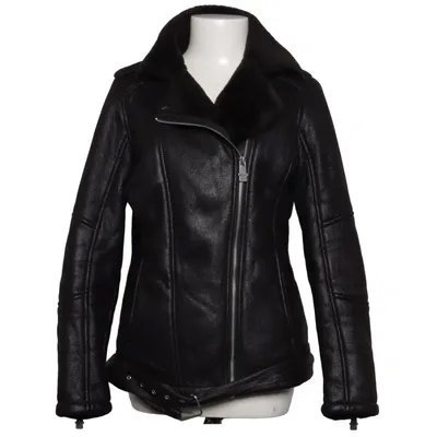 Shearling Jacke (Schwarz) von Black Premium by EMP Polyester