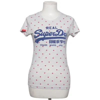 T-shirt (Grå, Röd, Blå) från Superdry Vintage Bomull, Polyester