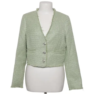 Blazer (Green) from Etam Metallic fiber, Polyester, Viscose