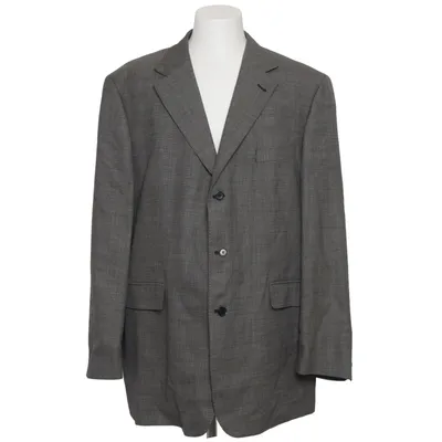 Blazer (Gray) from Anson's Polyester, Viscose, Wool