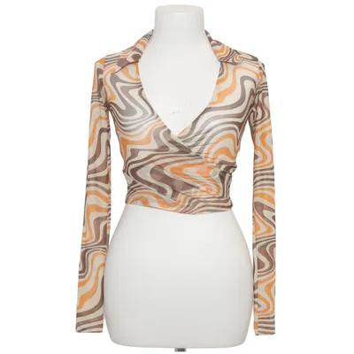 Wikkeltop (Bruin, Oranje, Beige) van Fishbone