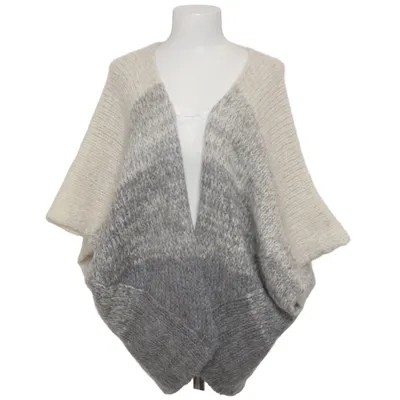 Kofta (Vit, Grå, Flerfärgad) från Rabens Saloner Mohair, Polyamid, Ull