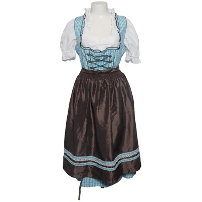 Dirndl (Blue, White, Brown) from NABER Collection Cotton, Polyester