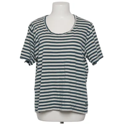 T-shirt (Blanc, Bleu) de Danefae Coton