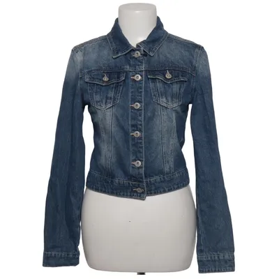 Jeansjacke (Blau) von My Hailys Baumwolle, Viskose