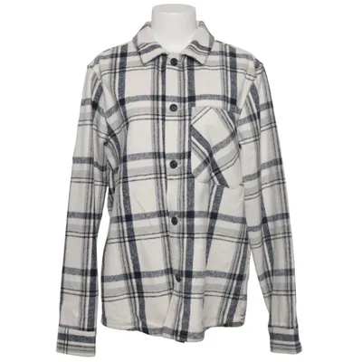 Overshirt (Antim/Gyon Check Shirt) from Anti Blue Polyester, Wool