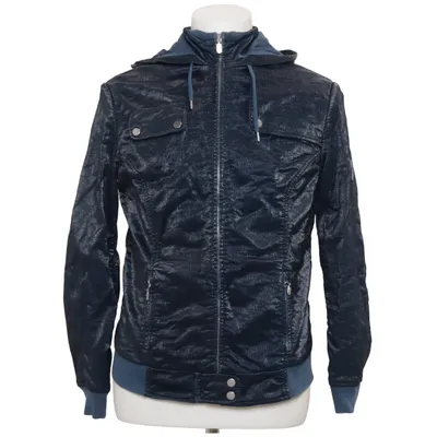 Veste (Bleu) de Belstaff Coton, Polyuréthane