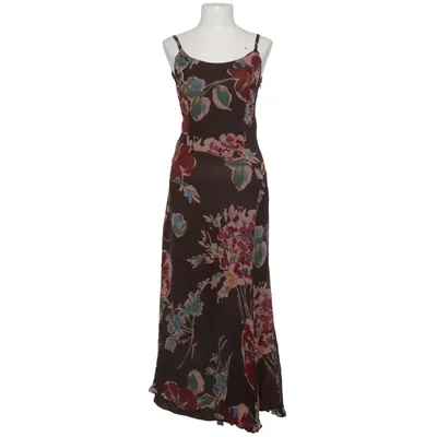 Robe longue (Marron, Multicolore) de Evelin Brandt Soie