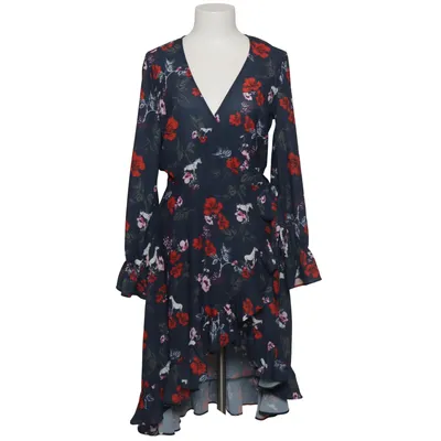 Omlottklänning (Blå, Röd, Rosa) från Equestrian Collection Gina Tricot Polyester